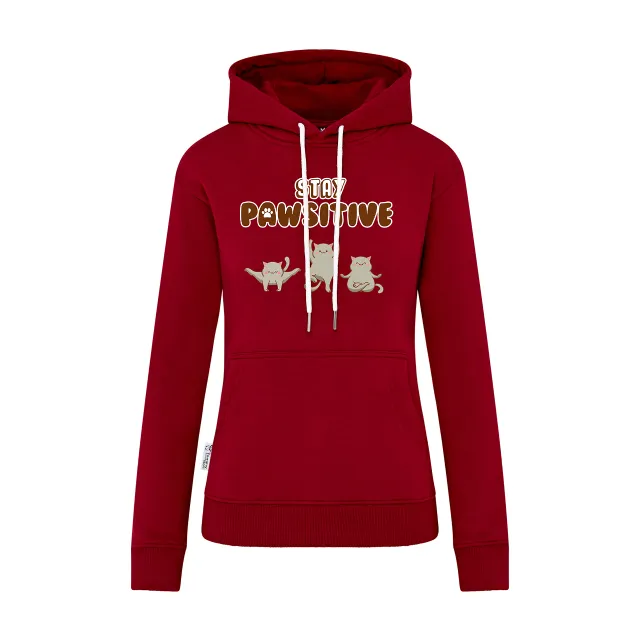 Women Hoodie | 1. Stay Pawsitive