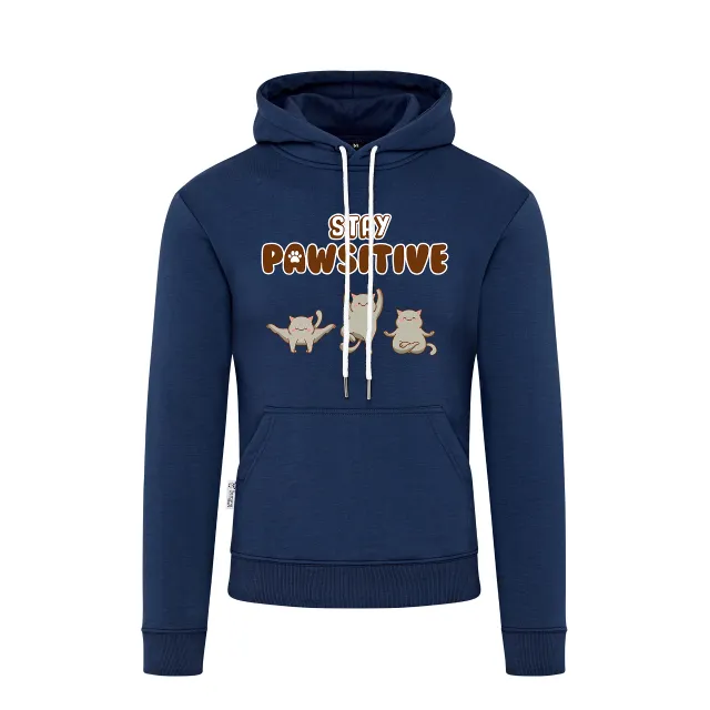 Men Hoodie | 1. Stay Pawsitive