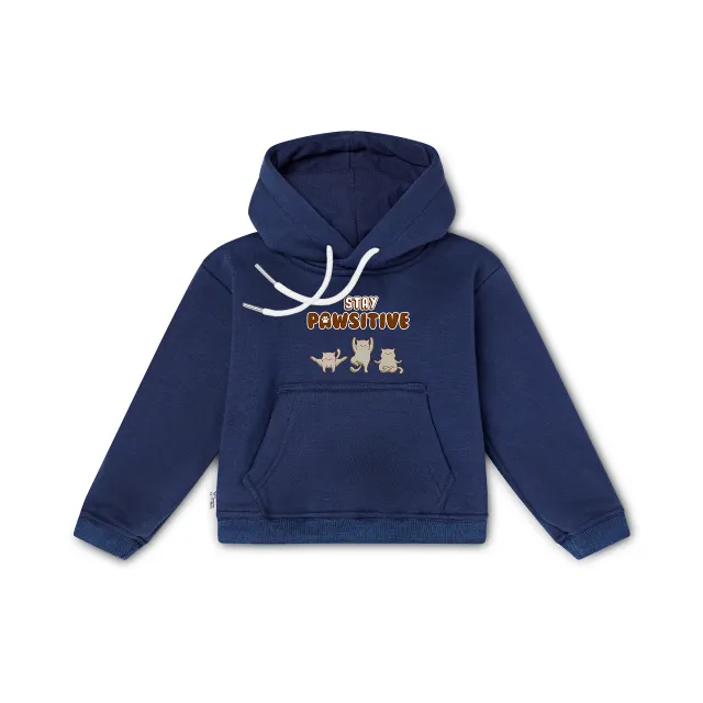 Baby Hoodie | 1. Stay Pawsitive