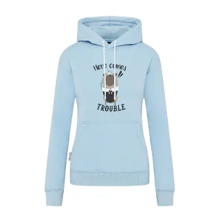 Women Hoodie | 3. Here comes trouble
