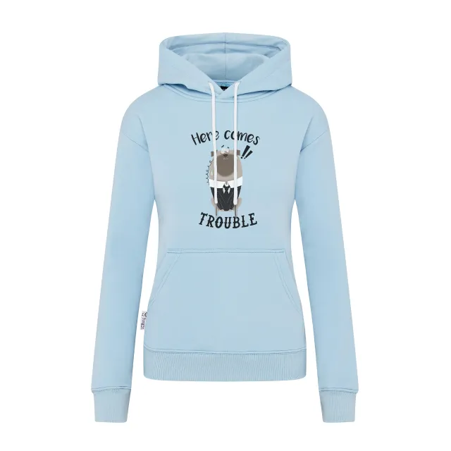 Women Hoodie | 3. Here comes trouble