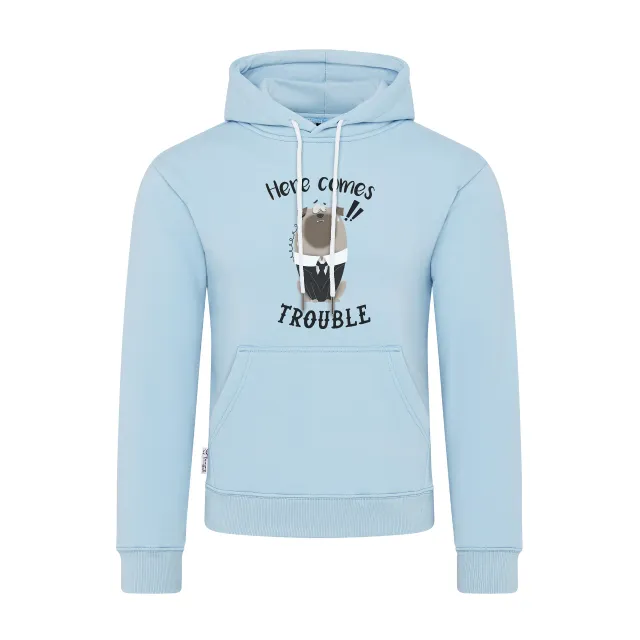 Men Hoodie | 3. Here comes trouble