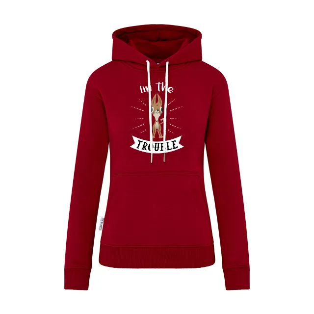 Women Hoodie | 3. I’m the trouble
