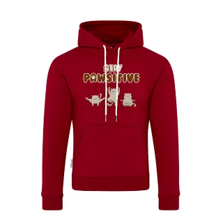 Men Hoodie | 1. Stay Pawsitive
