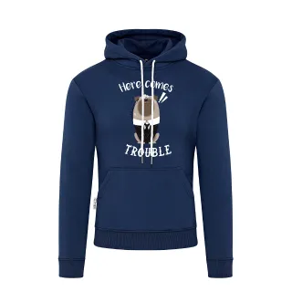Men Hoodie | 3. Here comes trouble
